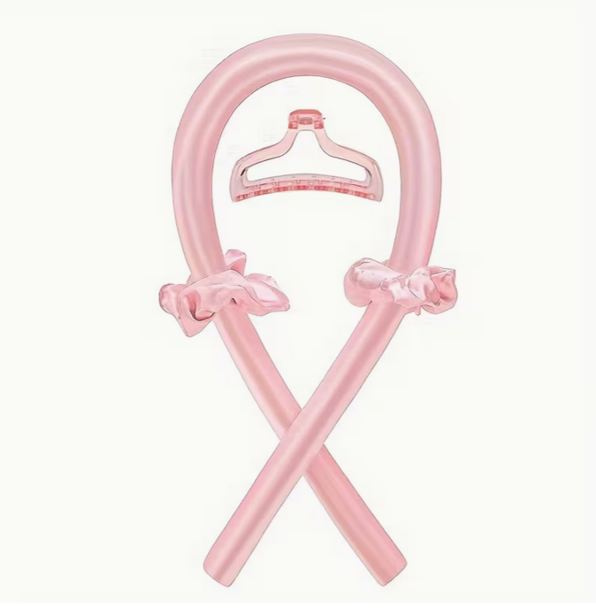 4pcs/Set Heatless Curling Rod Headband