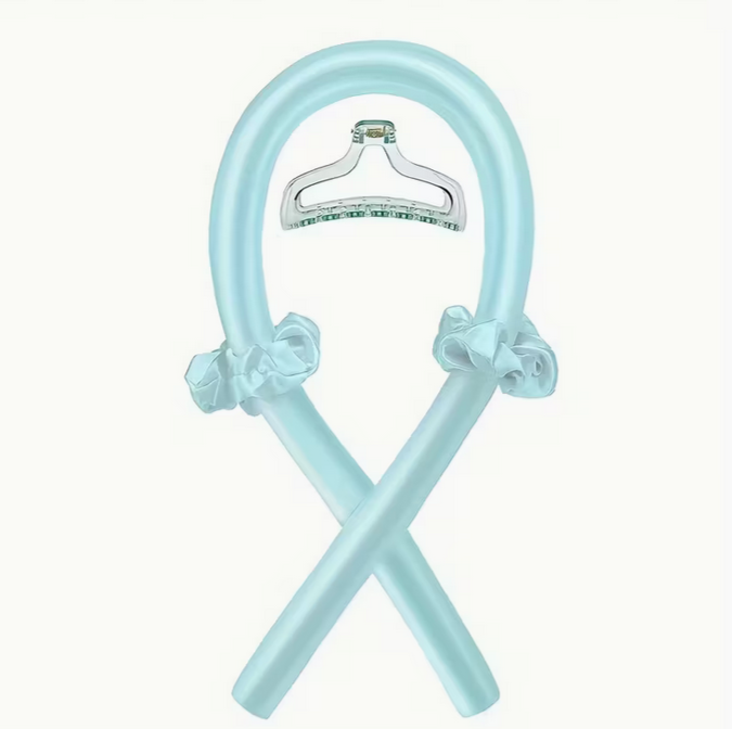 4pcs/Set Heatless Curling Rod Headband