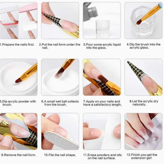 Professional  Starter Nail Art Tool Kit