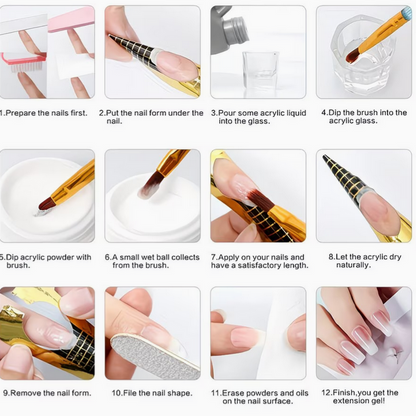 Professional  Starter Nail Art Tool Kit