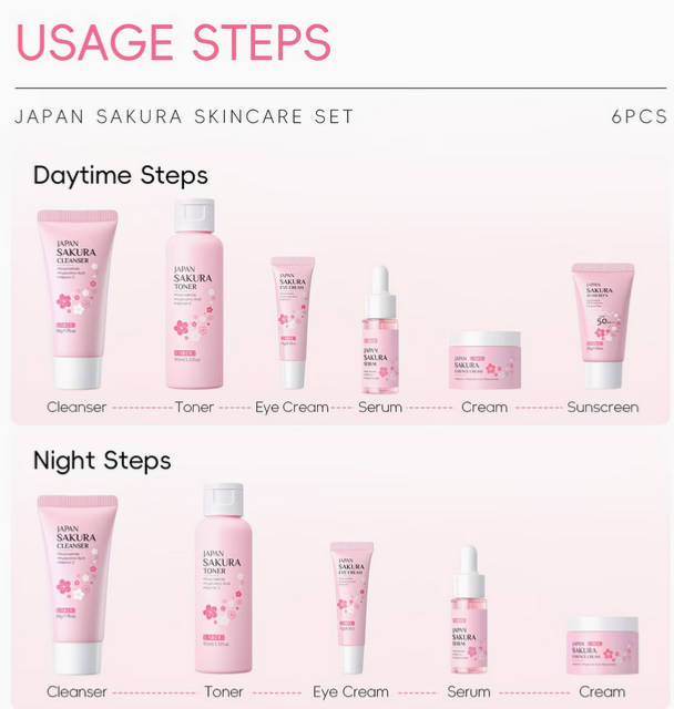 Glow-Beauty Sakura Radiance Set