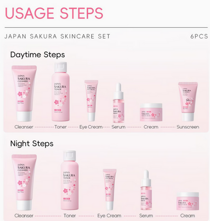 Glow-Beauty Sakura Radiance Set