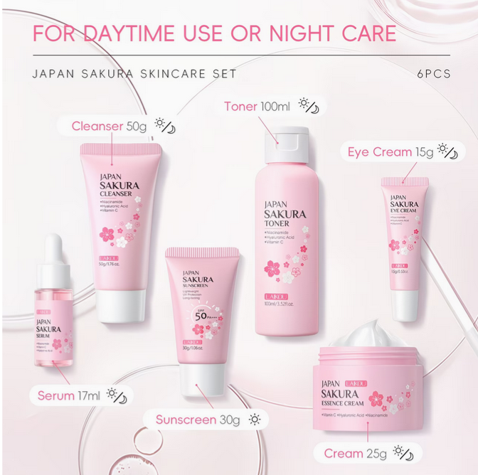 Glow-Beauty Sakura Radiance Set