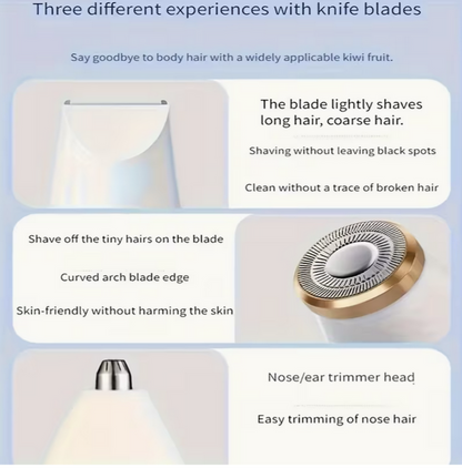 3-in-1 Electric Hair Removal Set