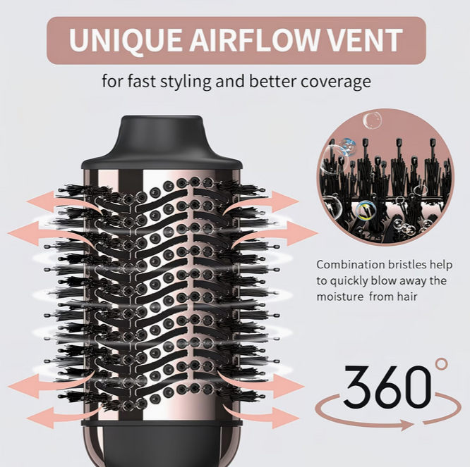 4-in-1 Hair Dryer &amp; Volumizer Brush