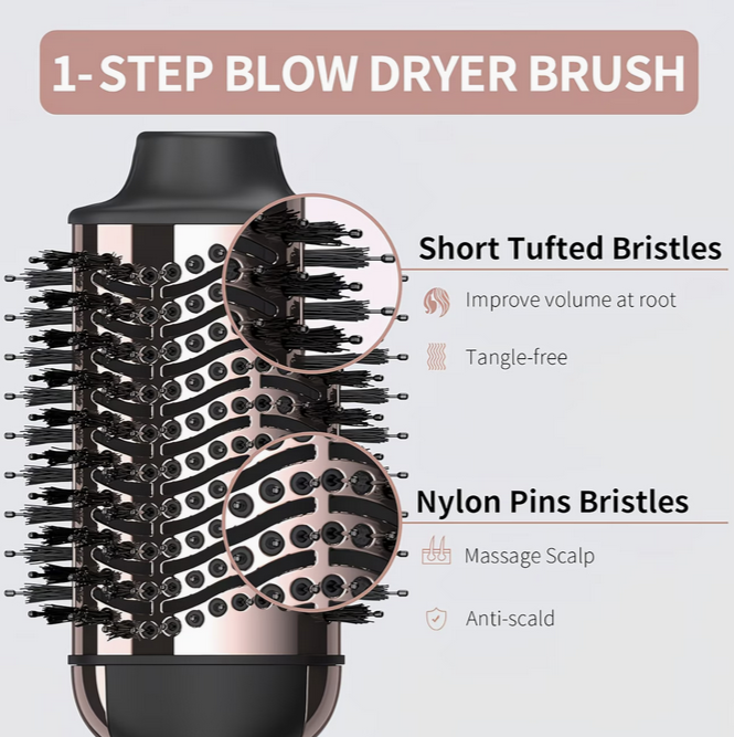 4-in-1 Hair Dryer &amp; Volumizer Brush