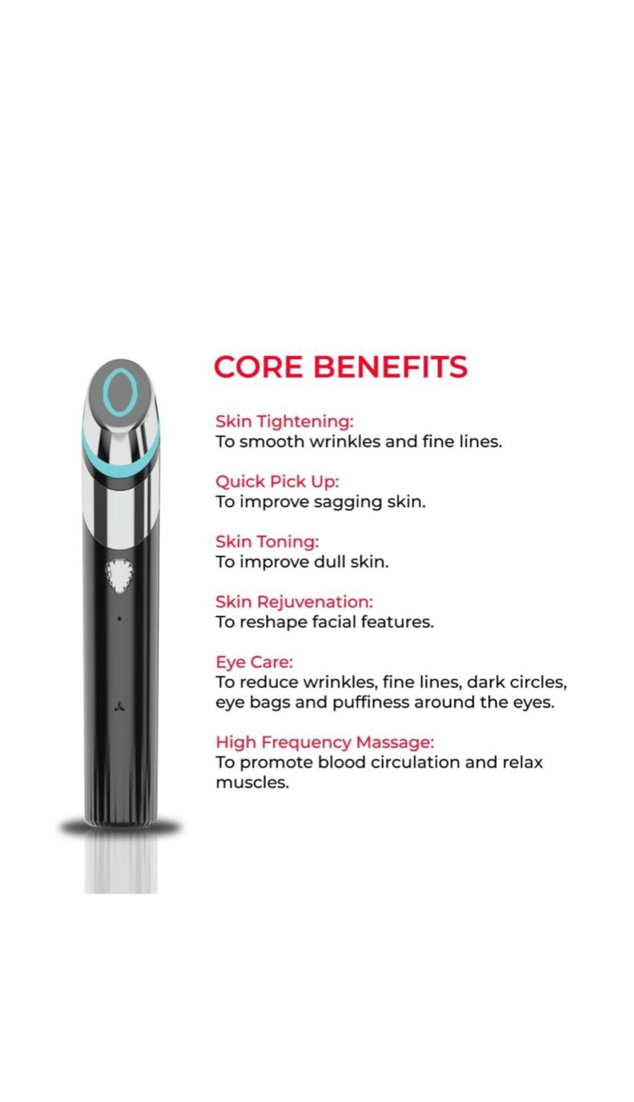 6-In-1 Age-R Booster Pro Facial Skin Care Beauty Device